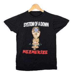 System of a Down Mezmerize Heavy Metal Band T-Shirt Size Small